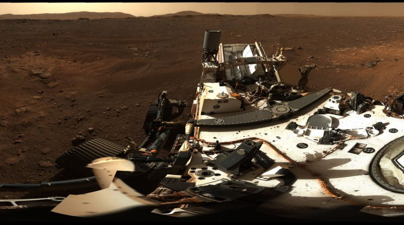 أول بانوراما 360 درجة على سطح كوكب المريخ