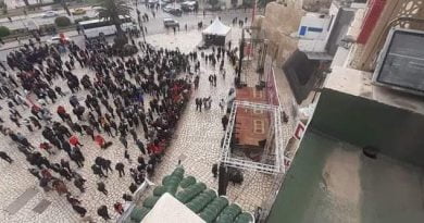 وقفة احتجاجية لحزب الدستوري الحر