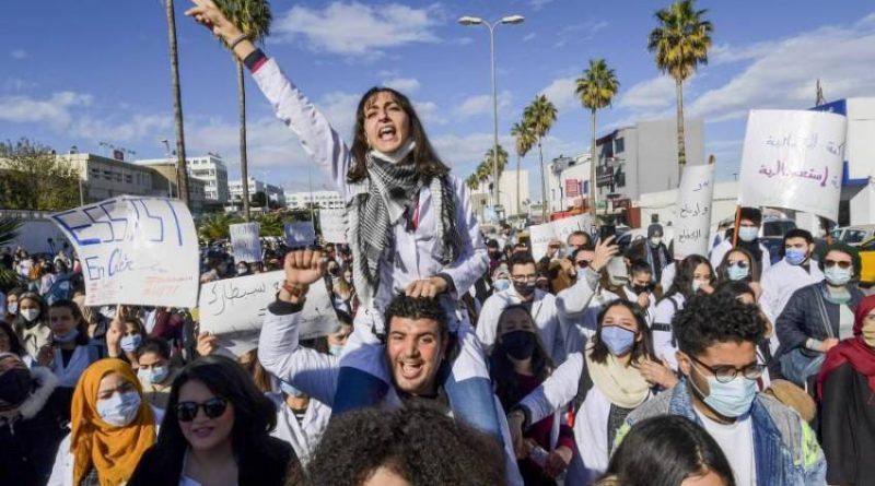 تونس.الأطباء الشبان في إضراب عام وطني يومي 1 و2 مارس