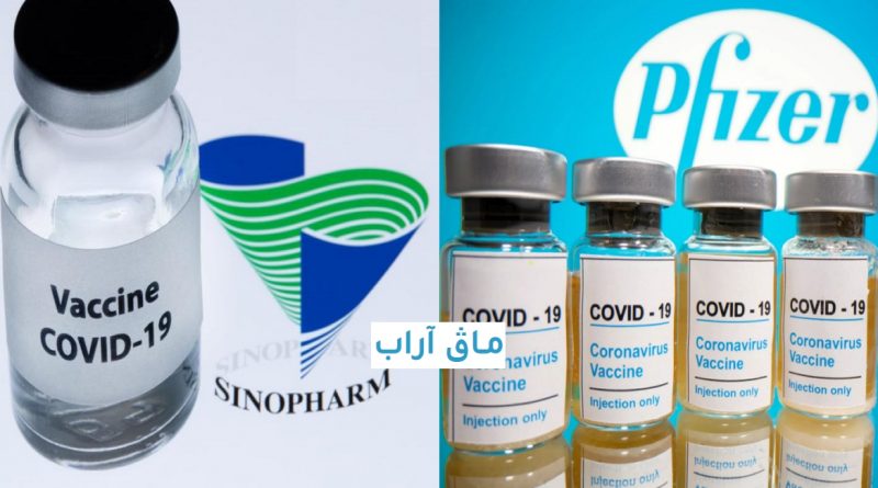 Sinopharm الصيني و اللقاح Pfizer Biontech الأمريكي الألماني