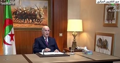 الرئيس الجزائري عبد المجيد تبون