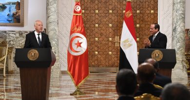 لتقى رئيس الجمهورية قيس سعيد بالرئيس المصري عبد الفتاح السيسي