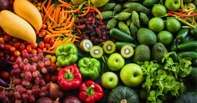 الفاكهة والخضروات